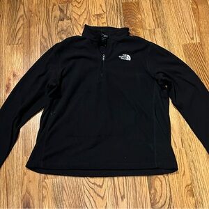 The North Face Men's Zip-Up Black Sweater